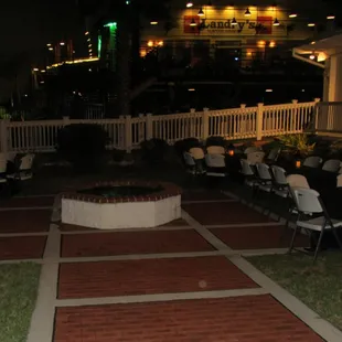 Looking from Lighthouse Breezeway to Fountain Plaza