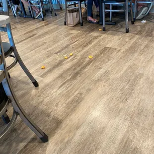 a group of people eating in a restaurant