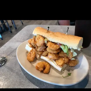 Shrimp po boy.