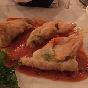 Stuffed Zucchini Flowers
