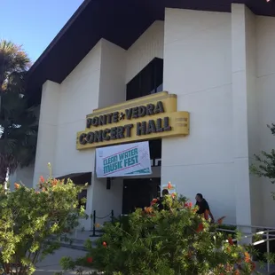 Entrance to Ponte Vedra Concert Hall