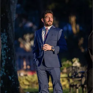 Picture on the back lawn