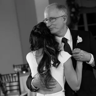 Words can't describe what this moment means to Katie and her Dad