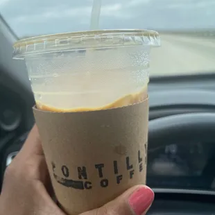 Iced Cafe Au Lait