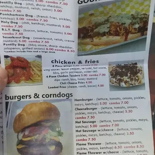 Food menu - 3/2021