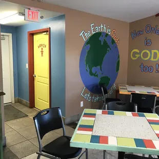 Hand painted art all over