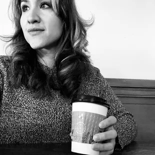 First time trying a dirty chai, added an extra shot, of course.