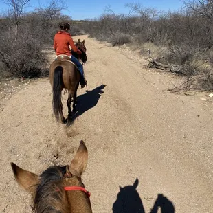 Private trail ride