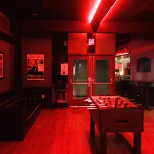 Ponyboy:  Upstairs 2nd Floor Bar Game Area