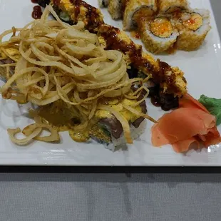 Firecracker, Godzilla, and Aksarben rolls