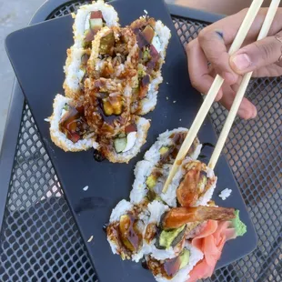 Crunchy Veggie Roll Crispy Shrimp