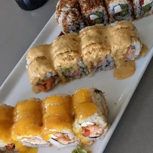 a plate of food