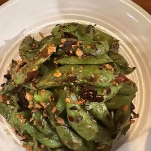 Spicy Garlic Edamame