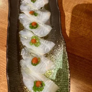 Halibut Carpaccio