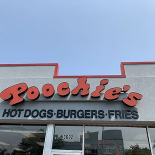 the front of the restaurant