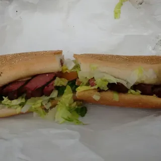 Char Salami Sandwich