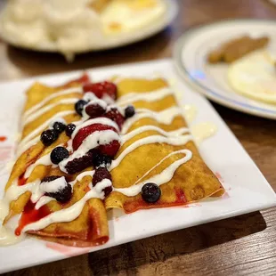 Very berry crepes