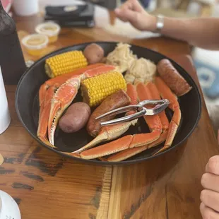 a plate of food