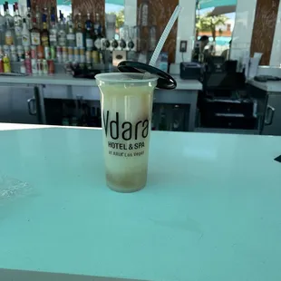 Piña Colada with lots of Rum