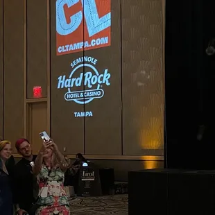 Inside event center