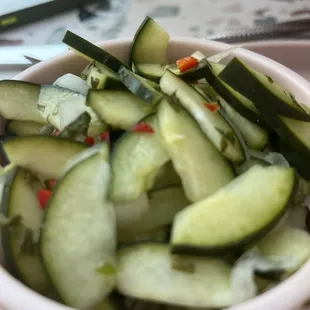 Cucumber salad