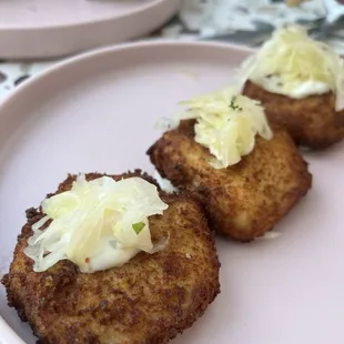 Crab croquettes