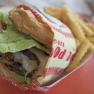 The Deep End with lettuce, tomato, and onion added