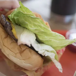 The Pool Cheeseburger