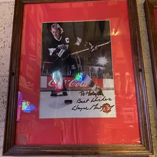 a hockey player holding a puck