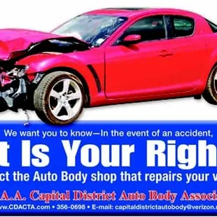 IT'S YOUR RIGHT... POOL'S BODY SHOP HOPES YOU CHOOSE US!
