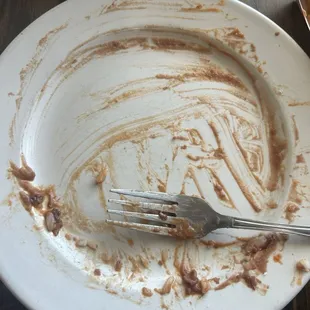 This WAS the red beans and rice lunch special, but as you can see I ate before my phone did. INCREDIBLE!