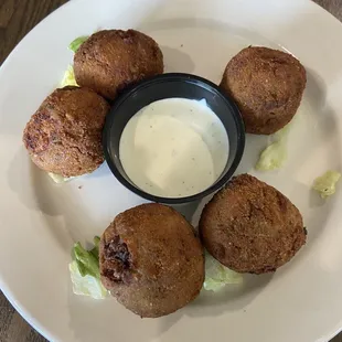 Boudin balls with ranch