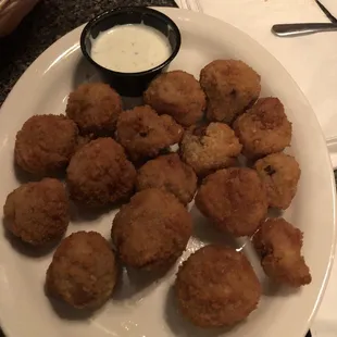 Fried mushrooms:)