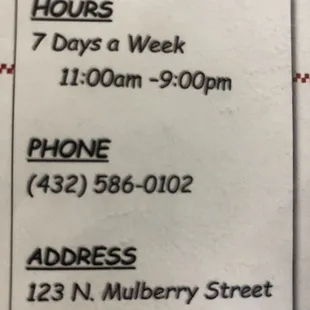 The real hours