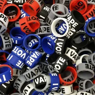I VAPE I VOTE BANDS FREE TO ALL REGISTERED VOTERS