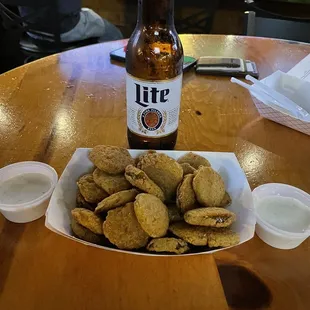 Fried pickles