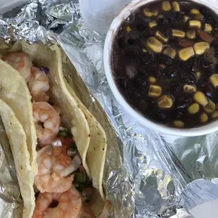 Sauteed Shrimp Tacos