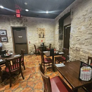 Cute little spit we sat in.