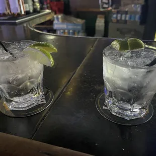 Damn good vodka tonics