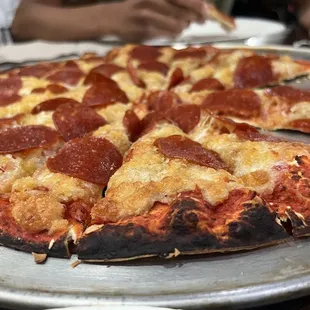 pepperoni and cheese pizza