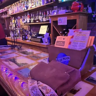 Bar area