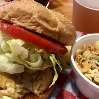 Lump Meat Crab Cake Sandwich