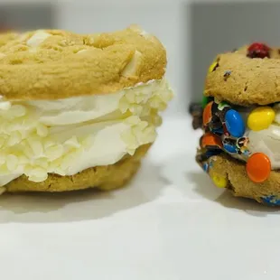 Mini ice sandwiches
