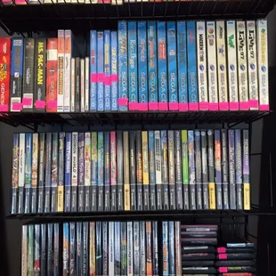 Vintage video games