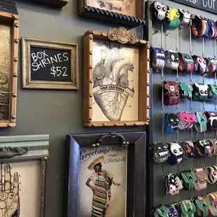 Amazing artwork inside of store