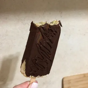 Pistachio dipped n chocolate