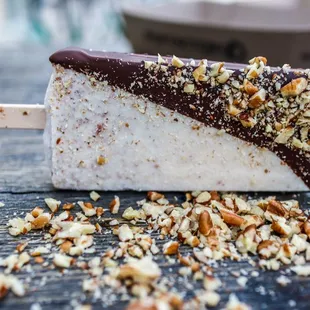 Pecan Ice Cream Pop