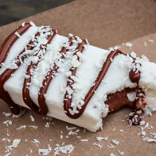 Coconut Nutella Stuffed Pop