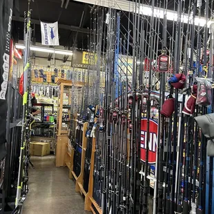 Fish poles