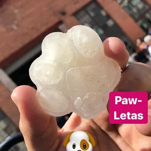 Don't Forget your Furry Friends! Pawletas available allllll the time. Get em while they're cold!